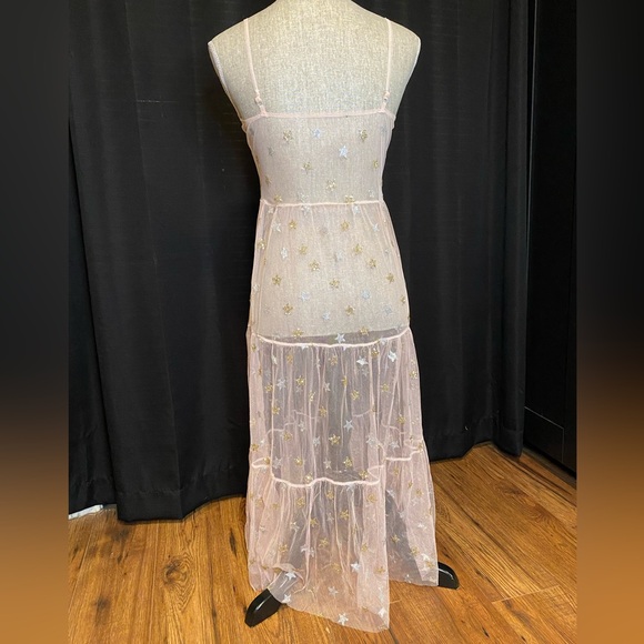 Mesh Pink Star Dress✨ - Picture 4 of 4